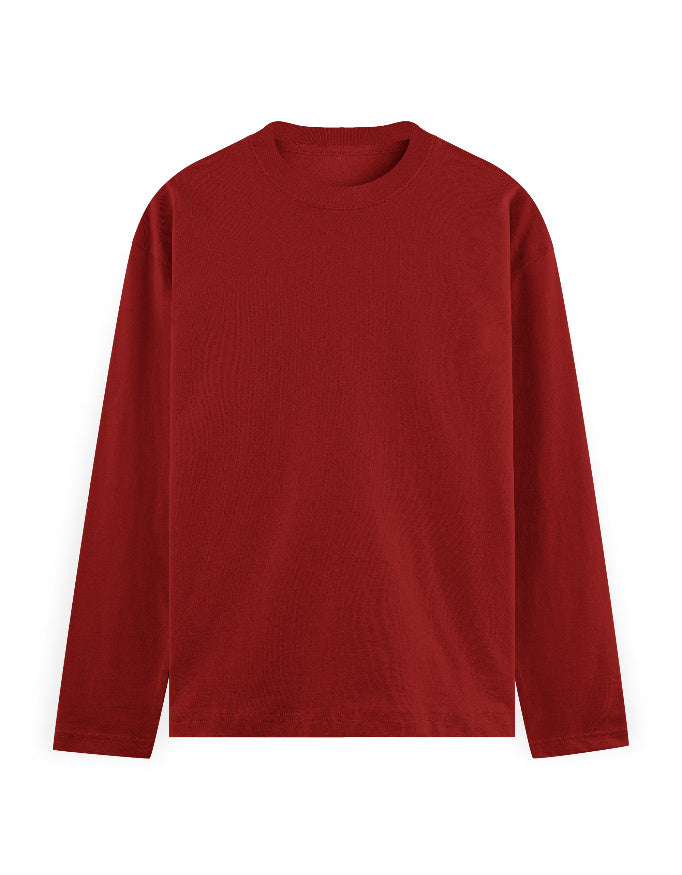 Full Sleeve Tee: Bold Red