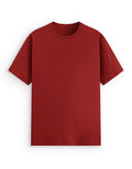 Regular Stretch Tee: Bold Red