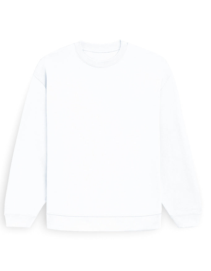 Heavyweight Oversized Sweatshirt: White