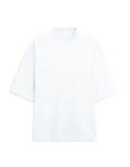 Terry Oversized Tee: White