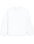Regular Fleece Sweatshirt: White