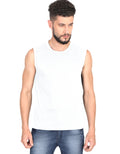 Muscle Tee: White