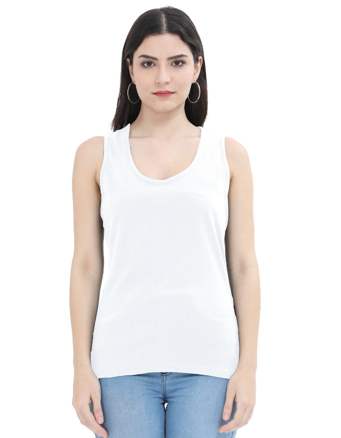Tank Top: White