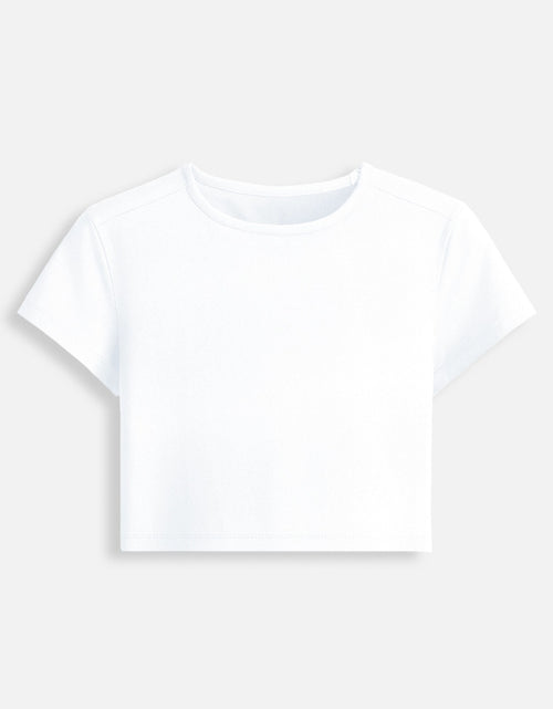 Baby Tee: White