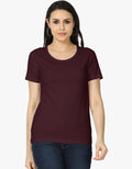 Ladies Everyday Tee - Deep Maroon