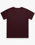 Boys Regular Tee - Deep Maroon