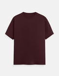 Regular Tee: Deep Maroon