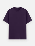 Poly-cotton Tee: Purple