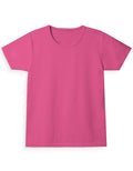 Girl's Regular Tee: Berry Pink