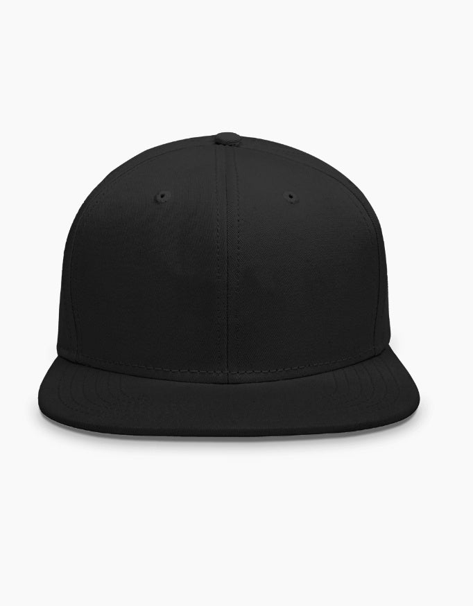 Snapback Cap: Black