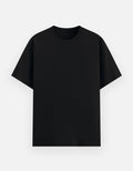 Poly-cotton Tee: Black