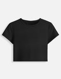 Baby Tee: Black