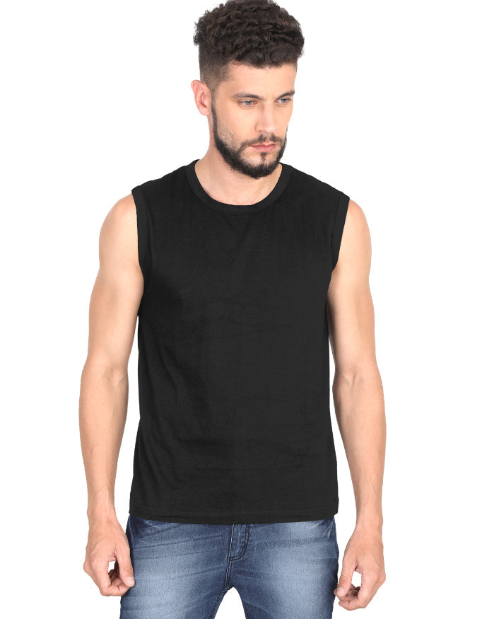 Muscle Tee: Black