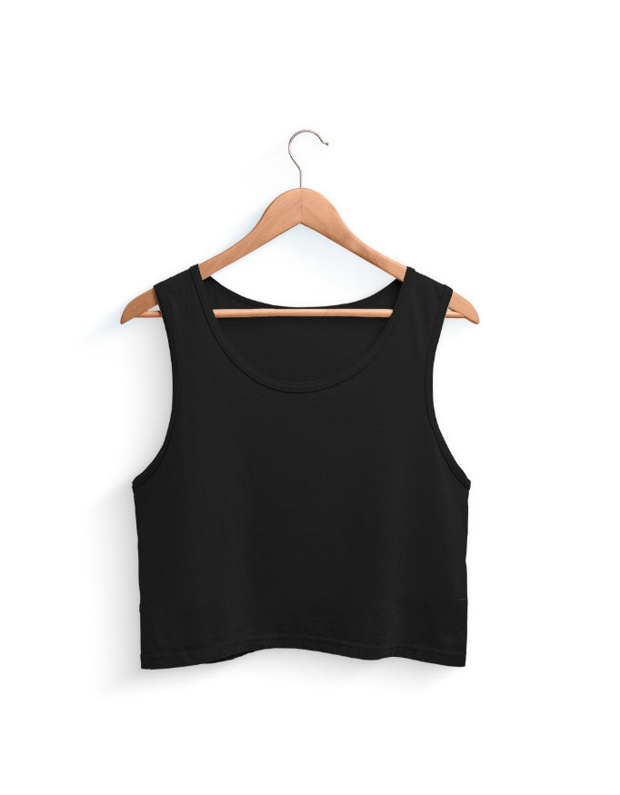 Crop Tank: Black