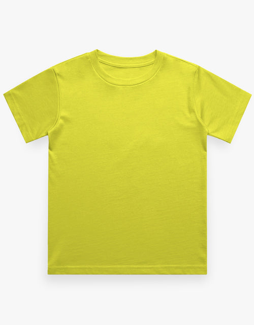 Boys Regular Tee - Canary Yellow