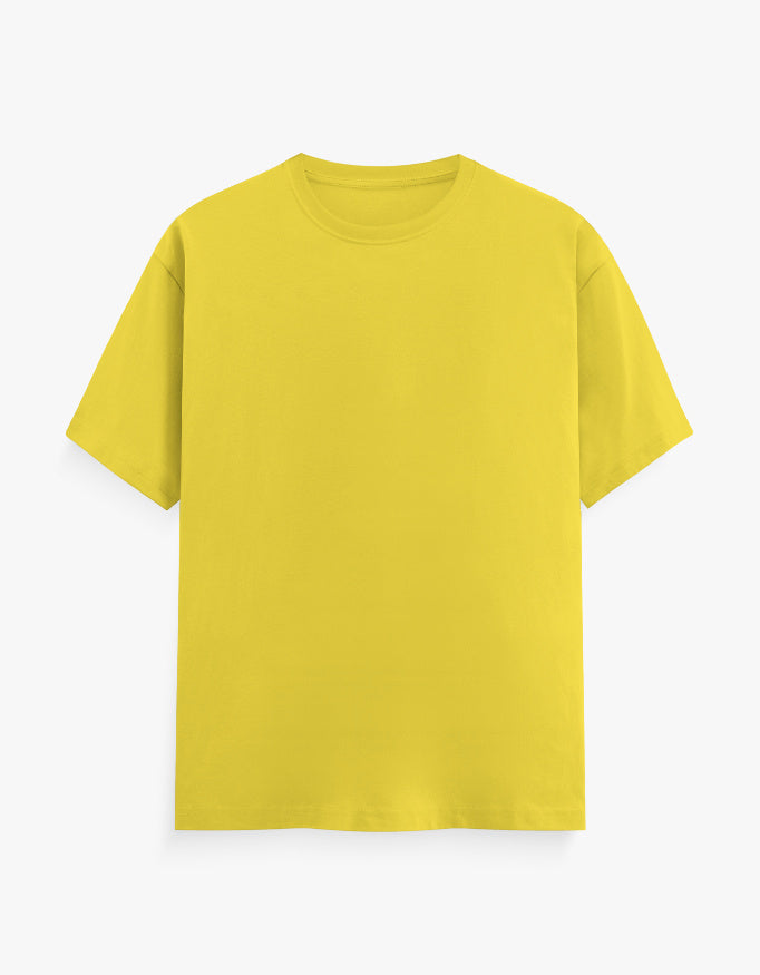 Regular Tee: Canary Yellow