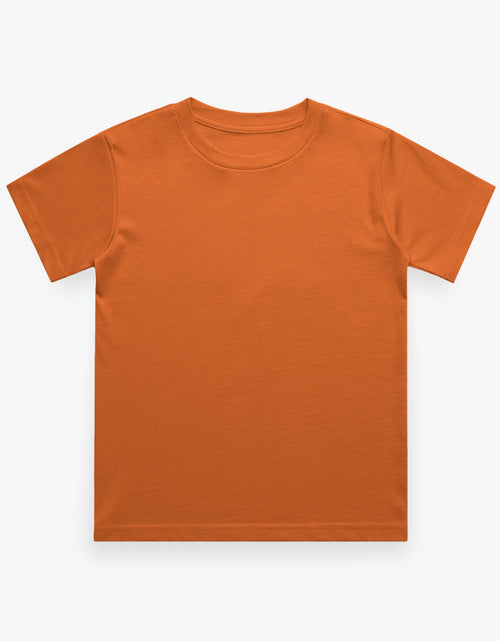 Boys Regular Tee - Spanish Orange