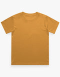 Boys Regular Tee - Deep Saffron