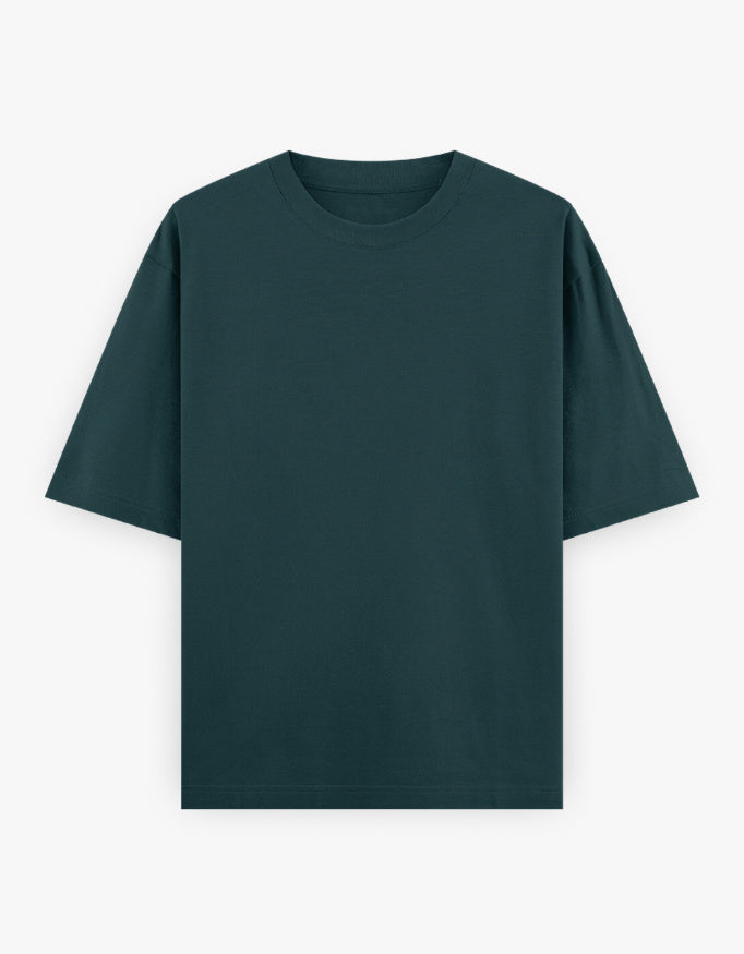 Heavyweight Oversized Tee - Ocean Teal