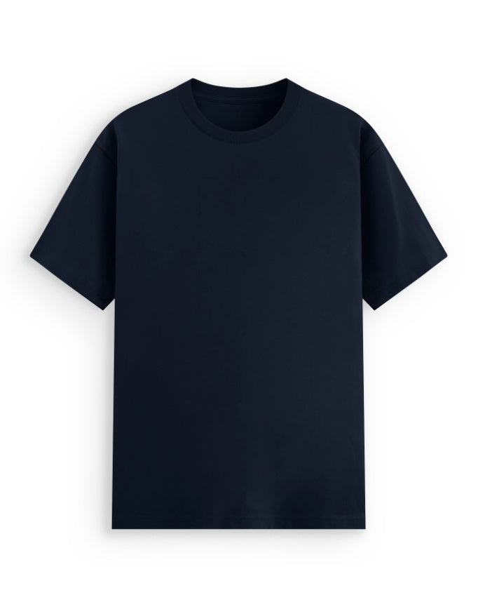 Regular Stretch Tee: Navy Blue