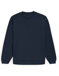 Heavyweight Oversized Sweatshirt: Navy Blue