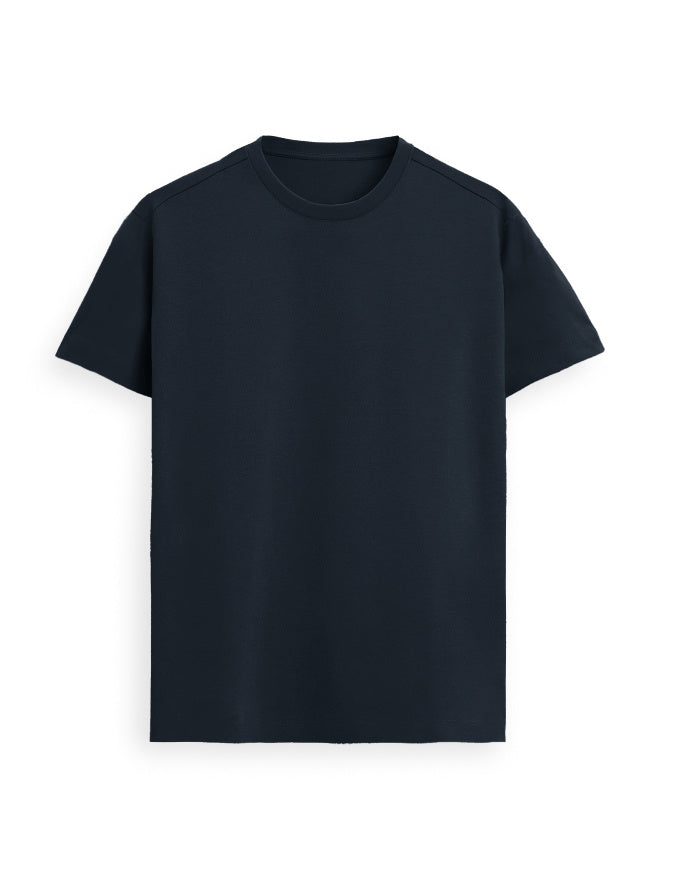 Supima Tee: Navy Blue