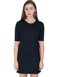 T-Shirt Dress: Navy Blue
