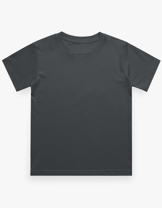Boys Regular Tee - Slate Grey