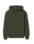 Regular Hoodie: Olive Green