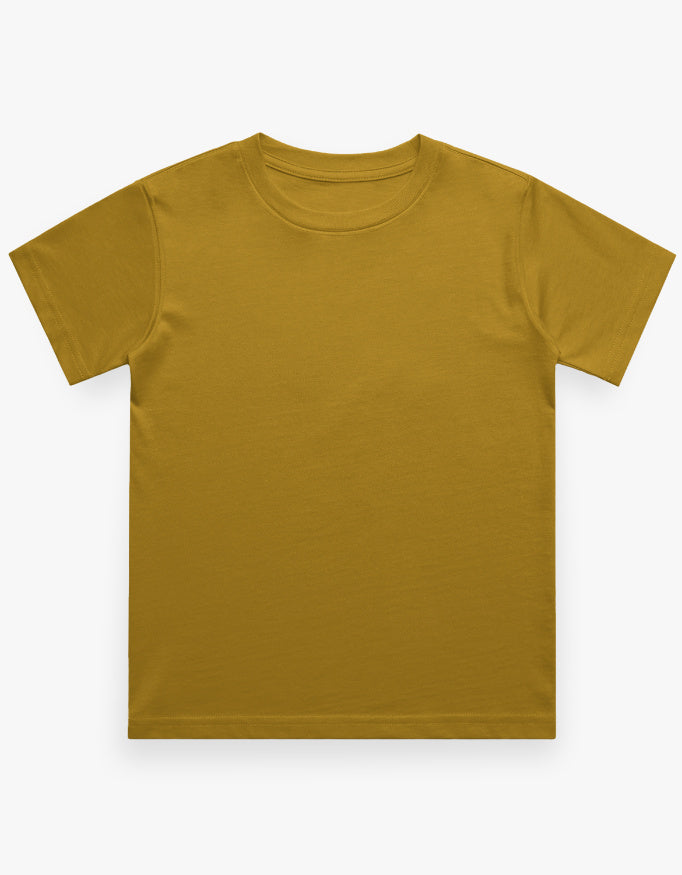 Boys Regular Tee - Autumn Yellow