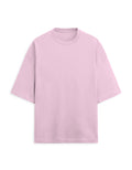 Terry Oversized Tee: Pastel Pink