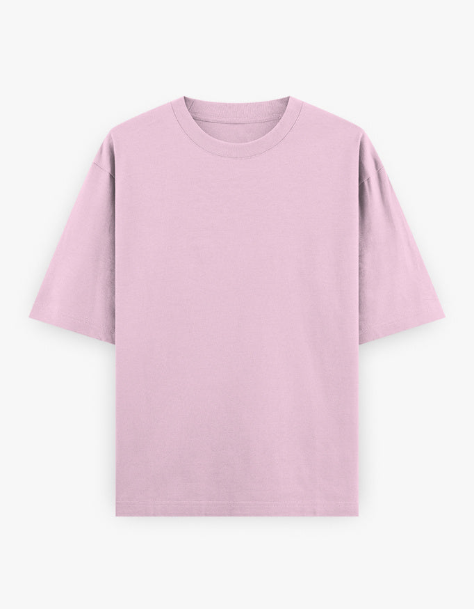 Heavyweight Oversized Tee - Pastel Pink
