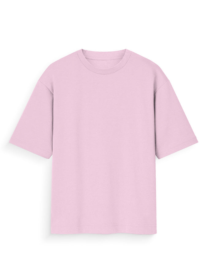 Regular Oversized Tee: Pastel Pink