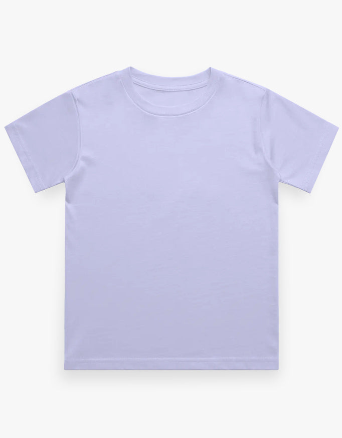 Boys Regular Tees - Soft Lavender