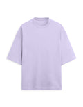Terry Oversized Tee: Soft Lavender
