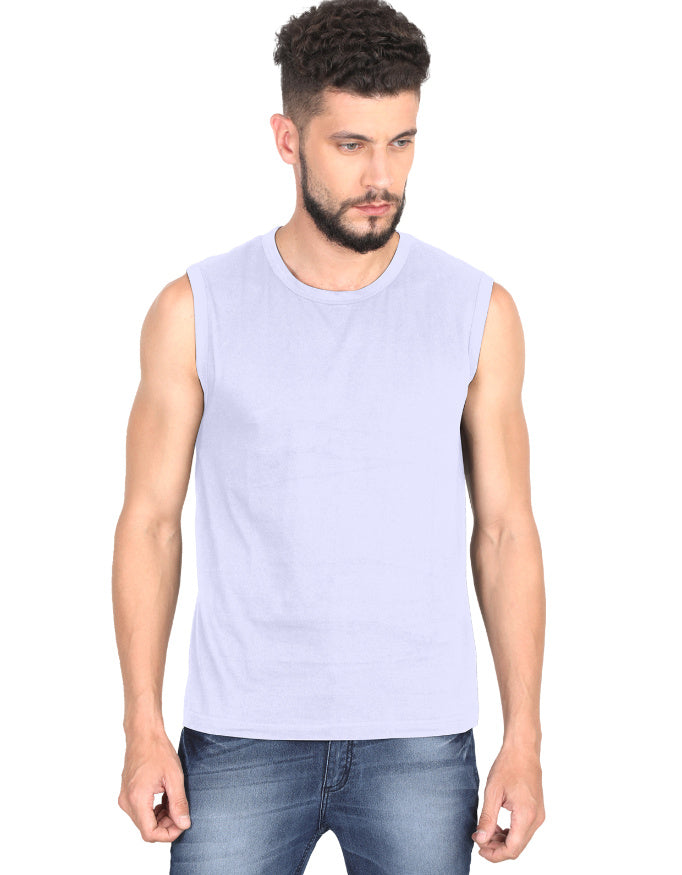 Muscle Tee: Soft Lavender