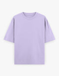 Heavyweight Oversized Tee - Soft Lavender