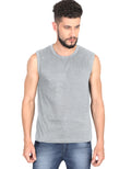 Muscle Tee: Grey Melange
