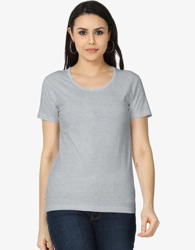 Ladies Everyday Tee - Grey Melange