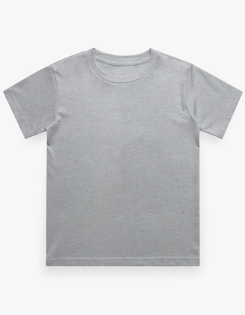 Boys Regular Tee - Grey Melange