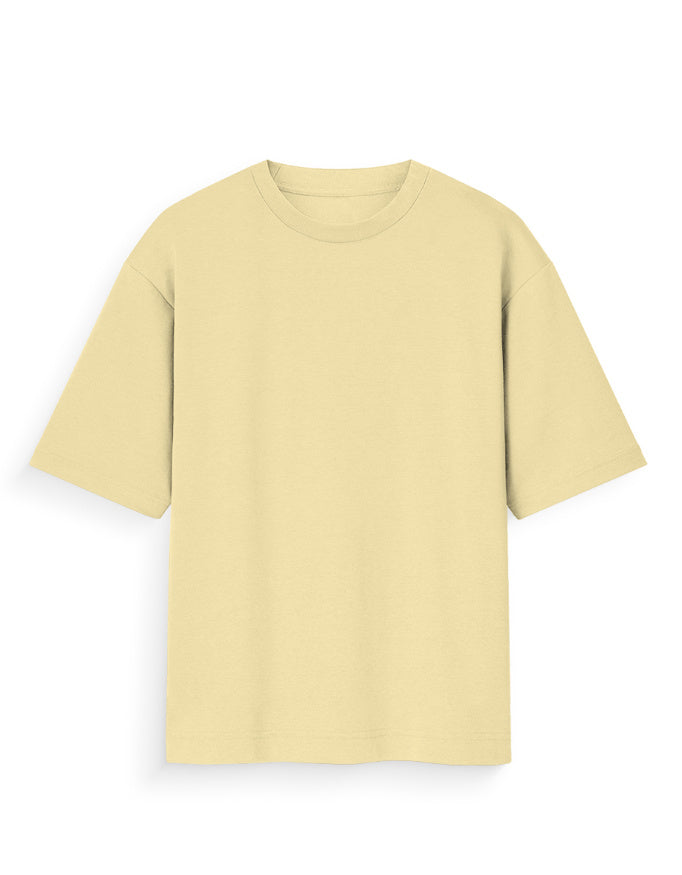 Regular Oversized Tee: Desert Beige