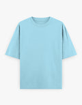 Heavyweight Oversized Tee - Powder Blue