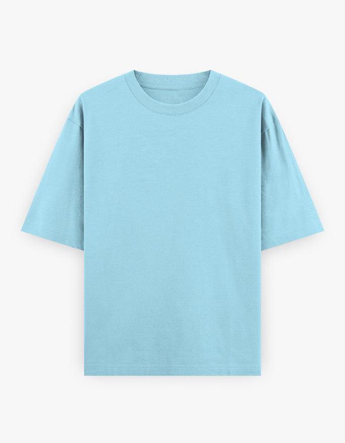 Heavyweight Oversized Tee - Powder Blue