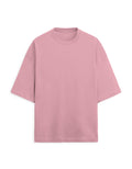 Terry Oversized Tee: Sea Flamingo