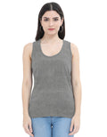 Tank Top: Charcoal Melange