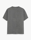 Regular Tee: Charcoal Melange
