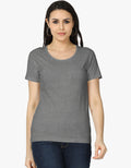 Ladies Everyday Tee - Charcoal Melange