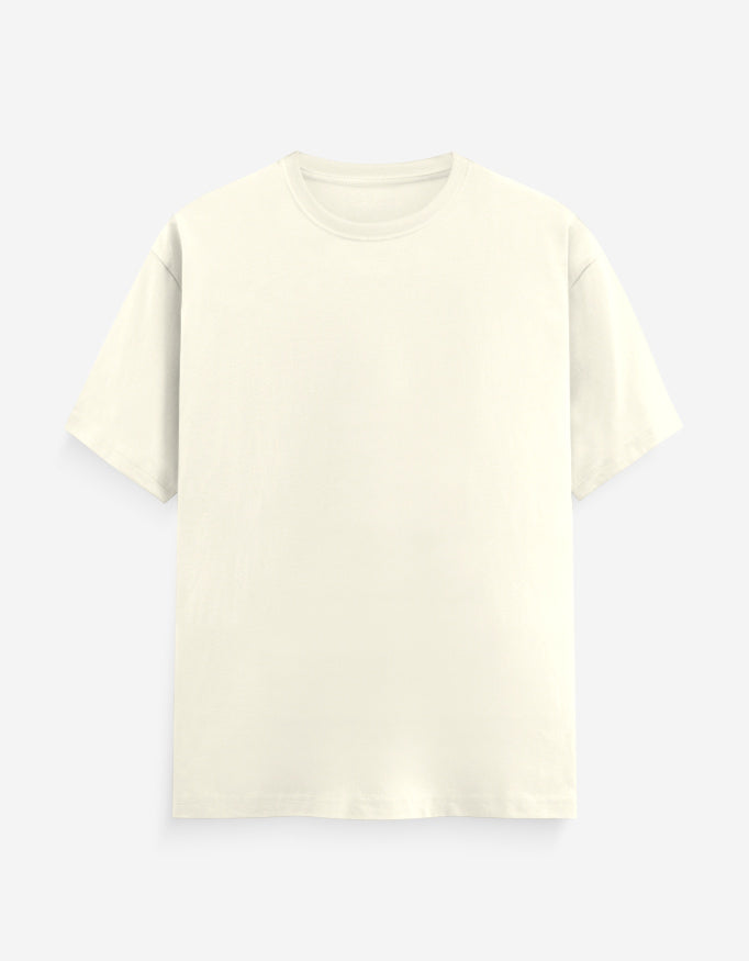 Regular Tee: Cream White