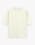 Heavyweight Oversized Tee - Cream White