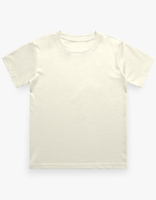 Boys Regular Tees - Cream White
